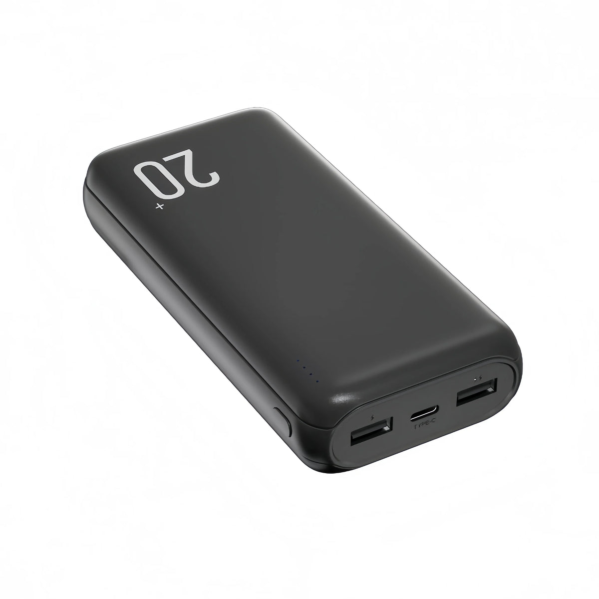 Dual-USB Type-C Power Bank with LED – 5,000–20,000mAh