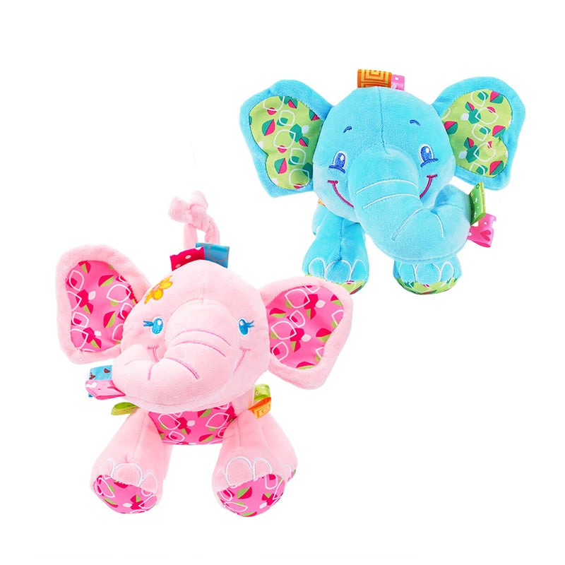 Soothing Musical Plush Elephant Toy