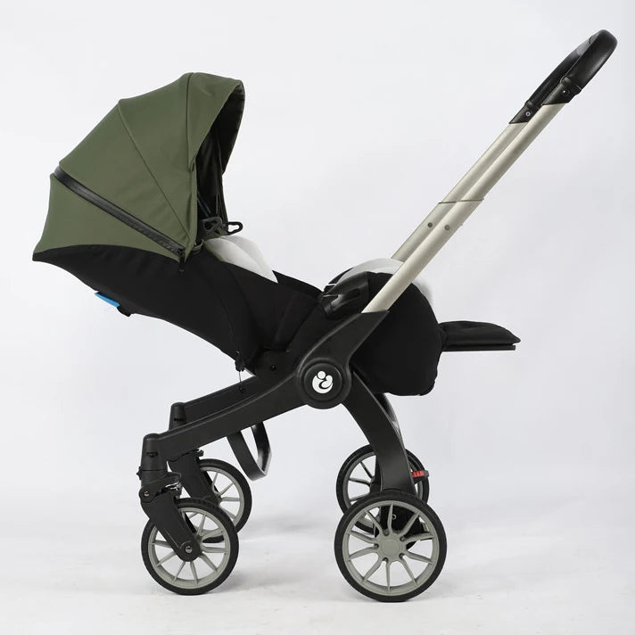 4-in-1 Convertible Baby Stroller & Car Seat Travel System