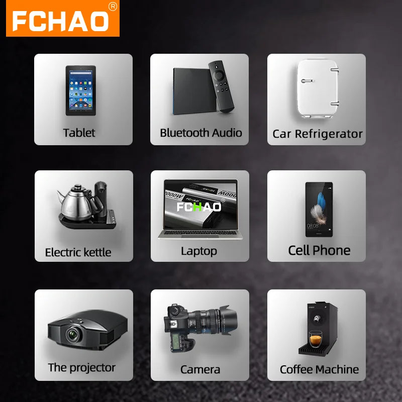 FCHAO 3000W Pure Sine Wave Power Inverter