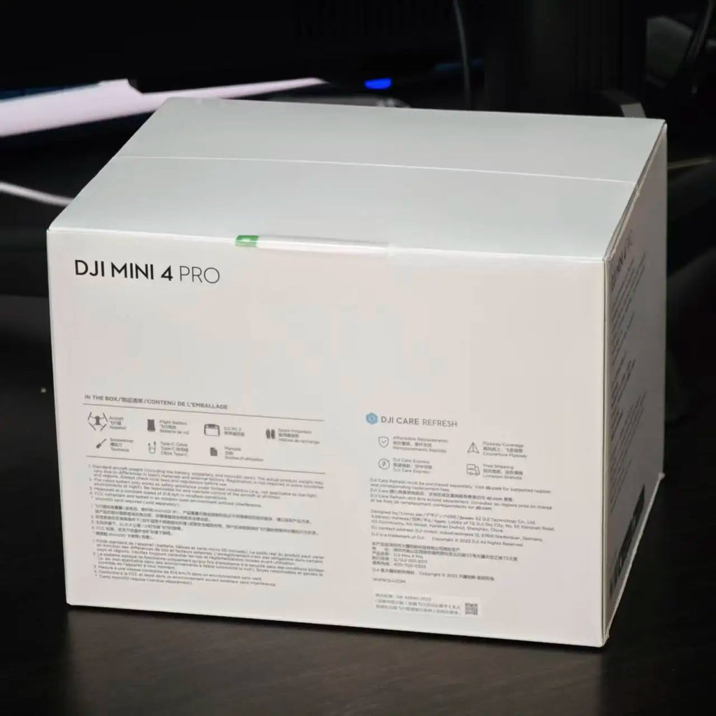 For Mini 4 Pro (RC 2) Beginner-Friendly Plastic Drone Dual Camera AI Tracking 4K Video 34 Min Flight Time 20km Transmission