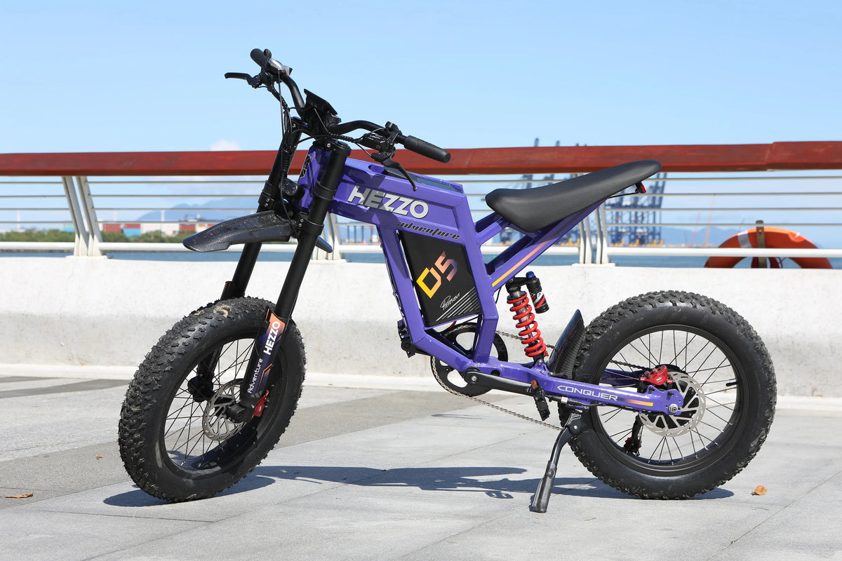 HEZZO D5 3000W Mid-Drive Electric Mountain Bike