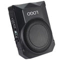 10-Inch Amplified Subwoofer System 600 Watt Compact Enclosed Active 10" Slim Underseat Subwoofer Box