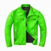 Men’s Windproof Winter Leather Jacket