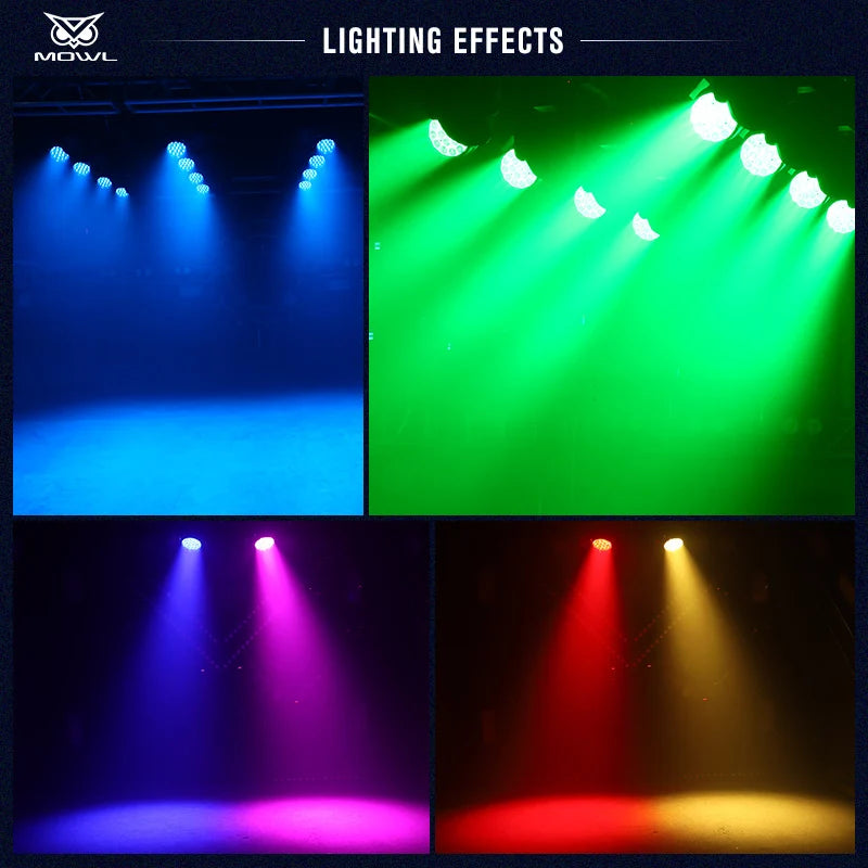19x15W RGBW DMX Zoom Moving Head Light