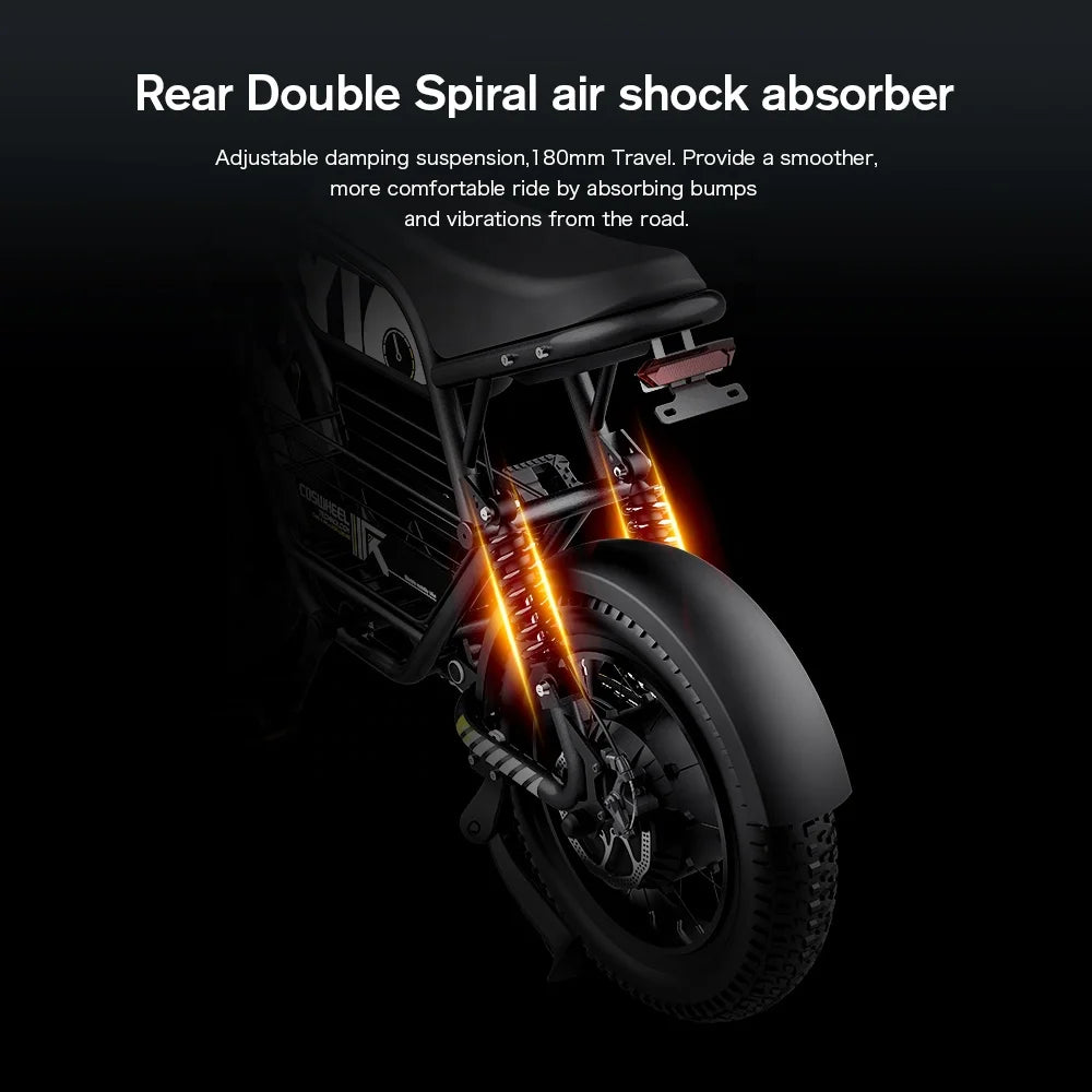 COSWHEEL Y16 1000W 16-Inch Fat-Tire E-Bike