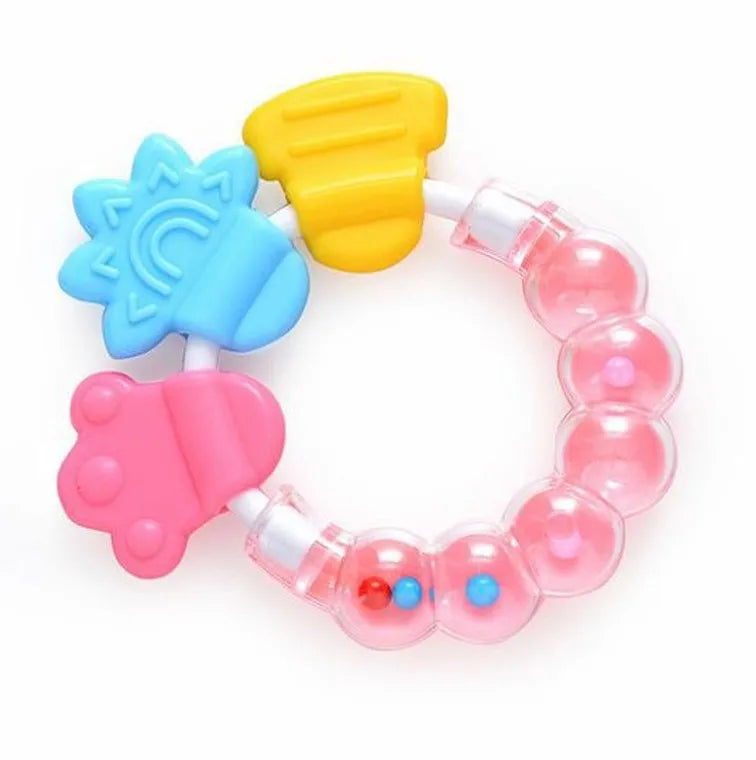 Baby Silicone Teether Baby Teething Toy for Toddlers and Babies 6-12 Months