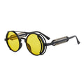 Gafas de sol steampunk góticas redondas retro
