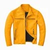 Men’s Windproof Winter Leather Jacket