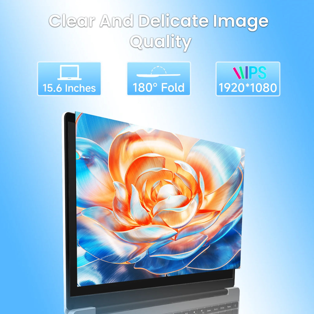15.6-Inch Intel N95 Business Laptop – Up to 16GB RAM & 512GB SSD