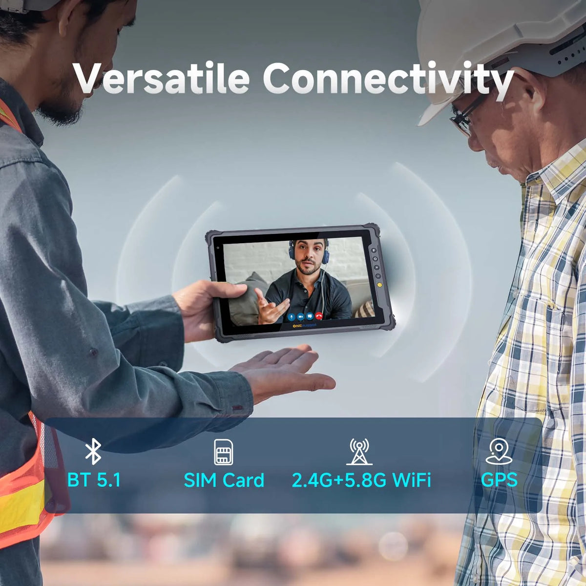 ONERugged M80T 8-Inch IP65 Industrial Tablet