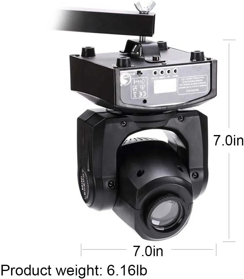 U'King 30W RGBW Gobo Moving Head Stage Light