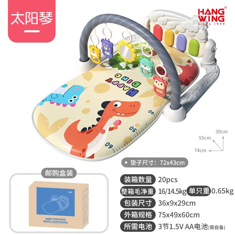 2025 New Baby Music Play Mat Puzzle Carpet Piano Keyboard Infant Playmat Early Education Gym Crawling Game Pad Toy Picnic