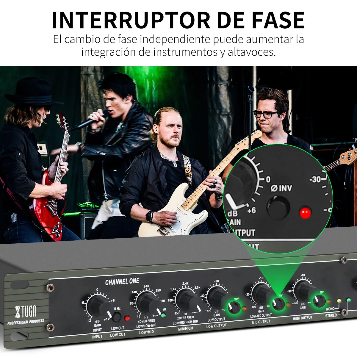 XTUGA 234XL 2/3-Way Stereo & 4-Way Mono Crossover