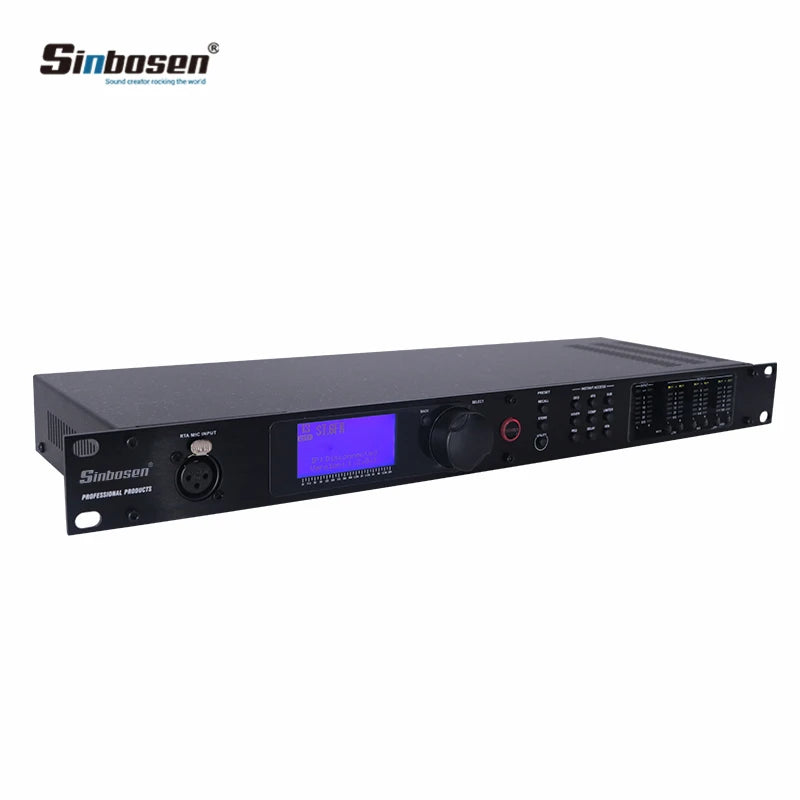 2-In/6-Out Digital Audio Processor for AV & Lighting