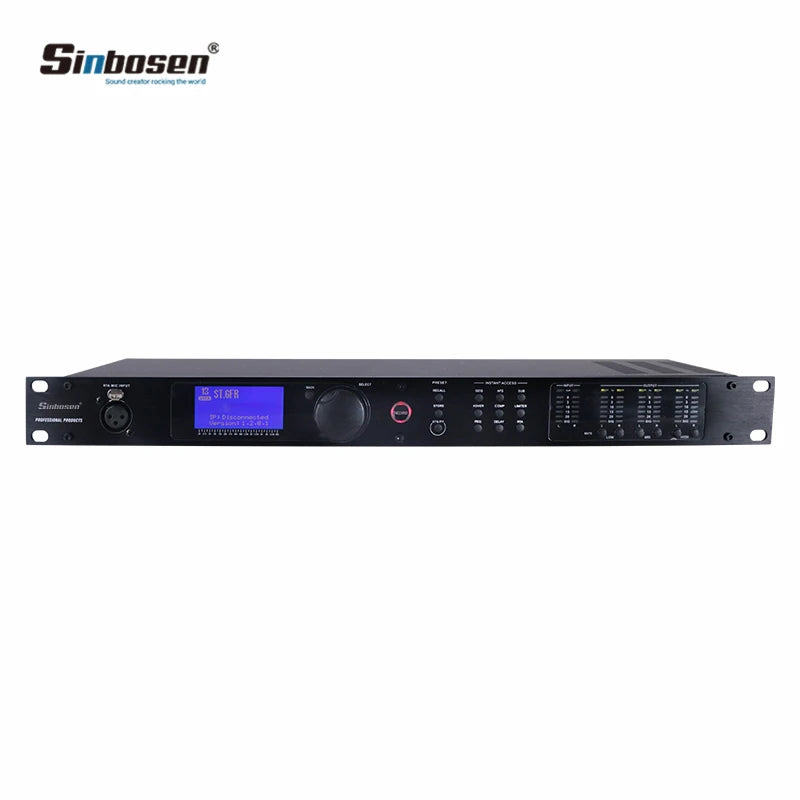 2-In/6-Out Digital Audio Processor for AV & Lighting