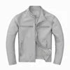 Men’s Windproof Winter Leather Jacket