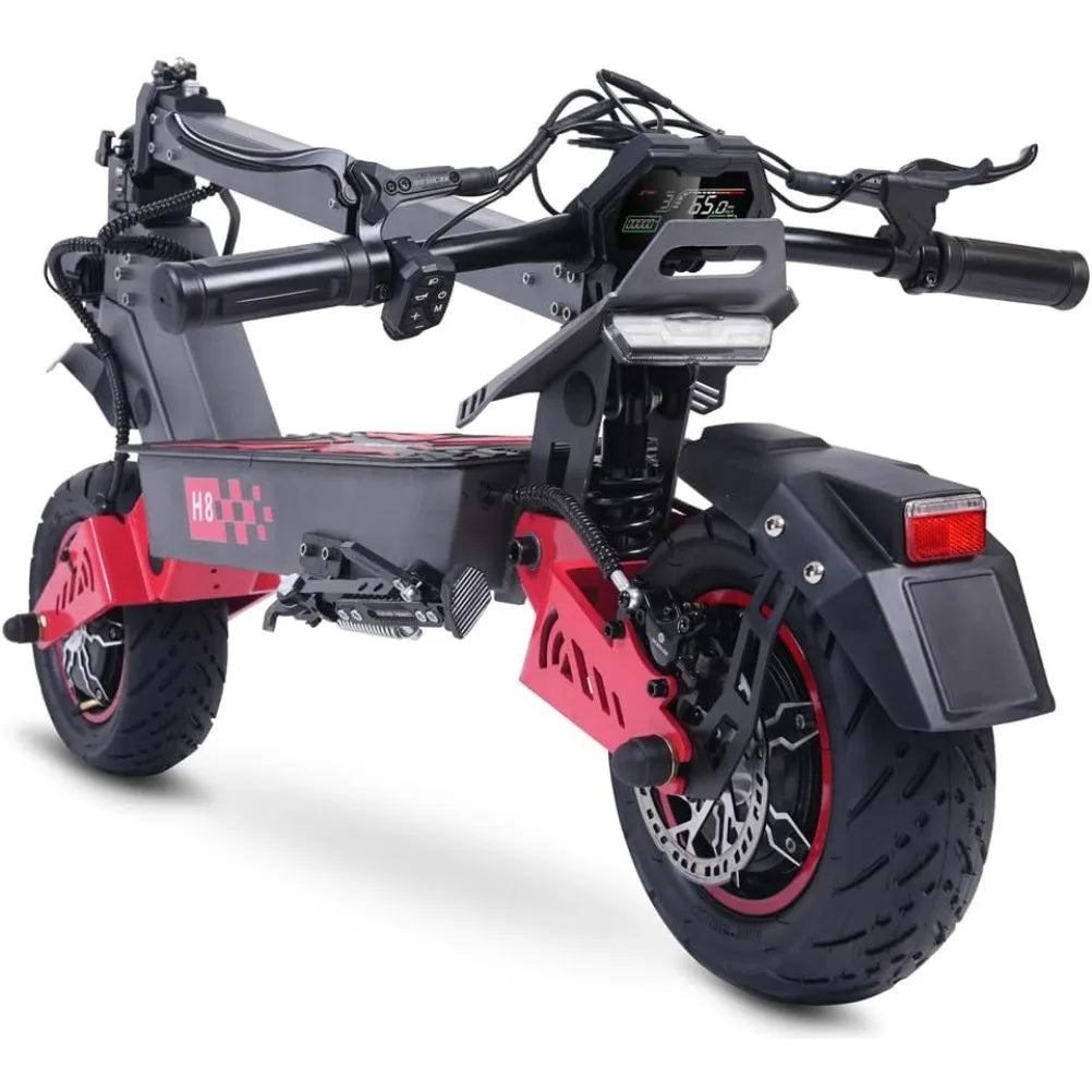 6000W Dual-Motor Electric Scooter – 49 MPH, 56-Mile Range
