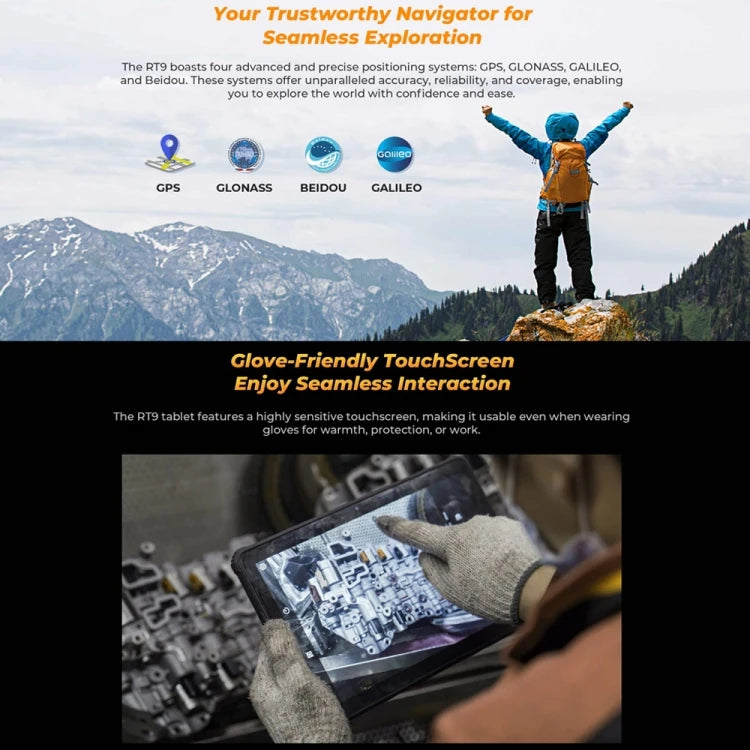 OUKITEL RT9 11-Inch Rugged Android 14 Tablet