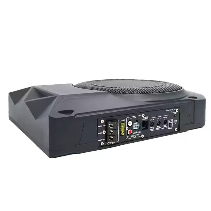 RC Car Slim Active Subwoofer Speaker 8 Inch Under Seat Audio Subwoofer for Car Sound System