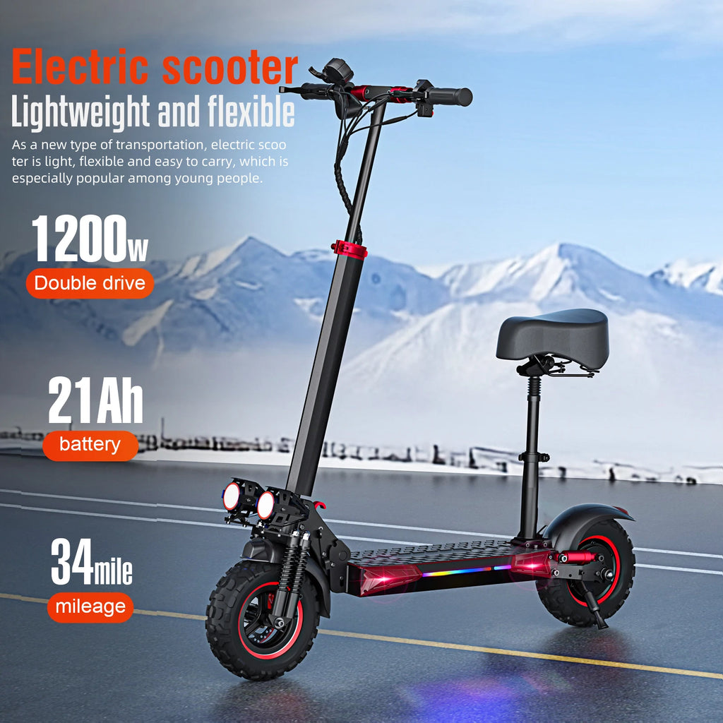 Patinete eléctrico todoterreno JINYE J11Plus 48V 21Ah