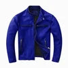 Men’s Windproof Winter Leather Jacket