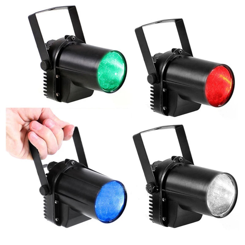 Thrisdar 5W Mini Pinspot Beam Stage Light