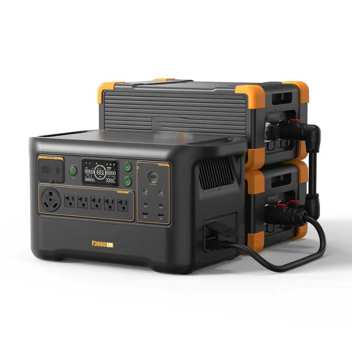 3072Wh 3600W LiFePO4 Portable Solar Power Station