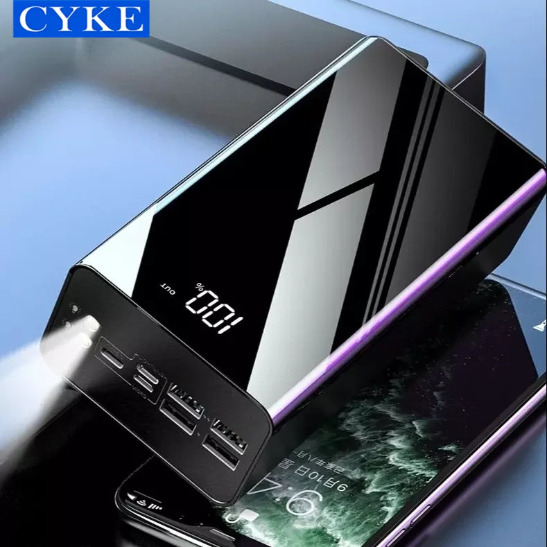 CYKE 50,000mAh Dual-LED High-Capacity Power Bank