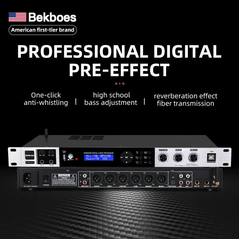Procesador de audio para karaoke digital DPS-990