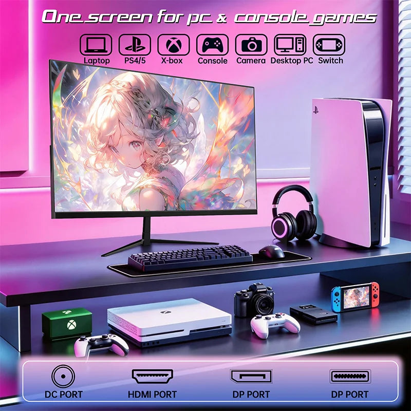 32-Inch 4K UHD VA Monitor – HDMI, DisplayPort & VESA