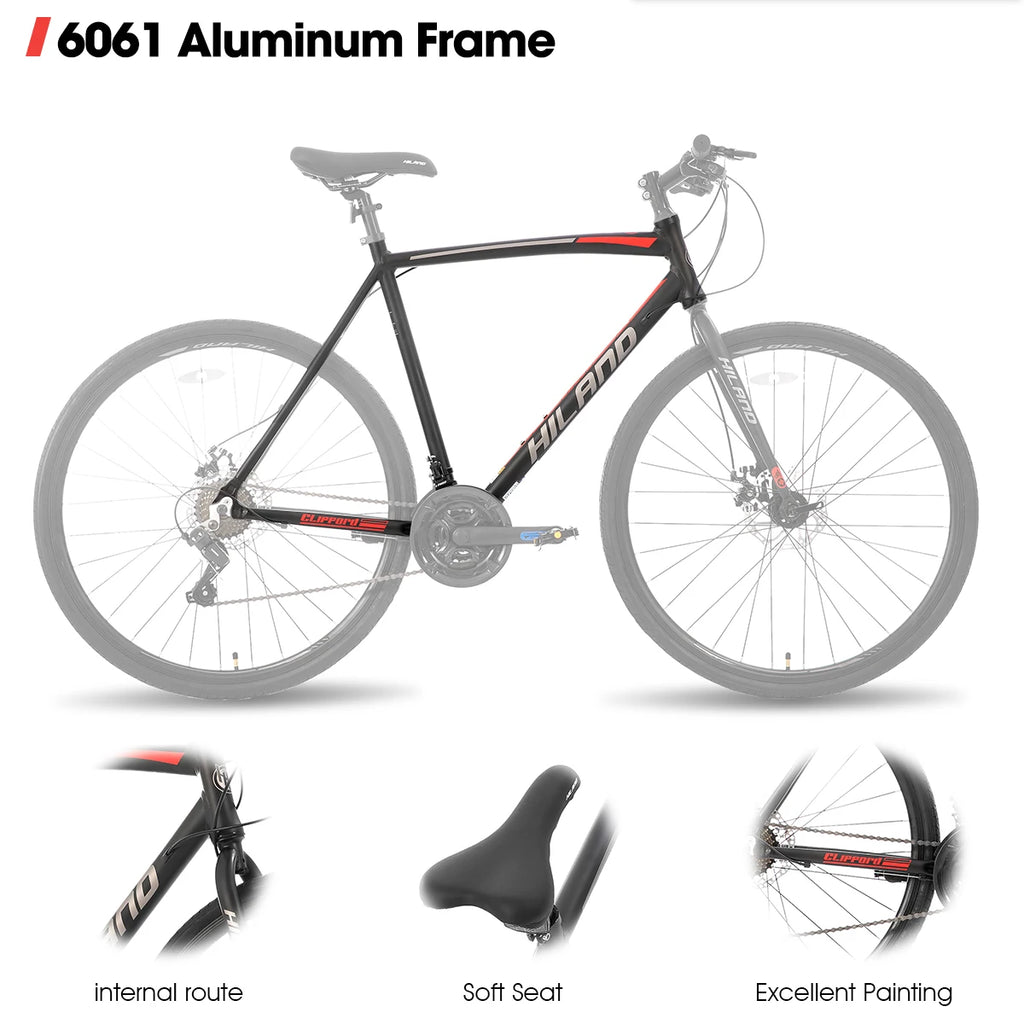 JOYKIE 700C 7-Speed Aluminum Road Bike