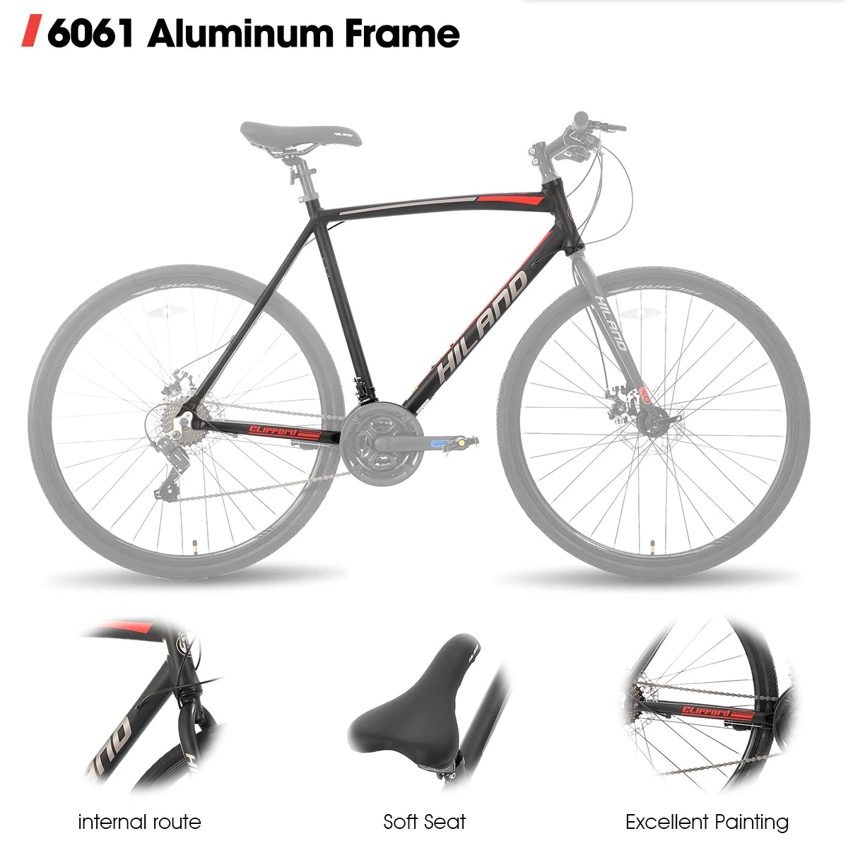 JOYKIE 700C 7-Speed Aluminum Road Bike