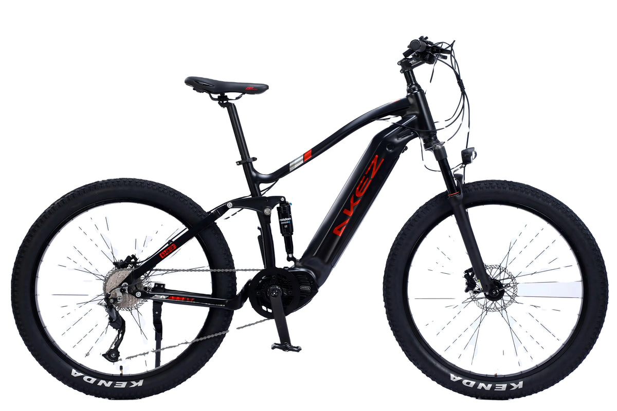 AKEZ 27.5-Inch 500W 48V Electric Mountain Bike