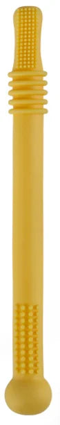 Hollow Teether Tube Chew Straw Toy for Infant Toddlers Silicone Tubes Teething Toys for Babies 3-12 Months