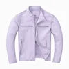Men’s Windproof Winter Leather Jacket
