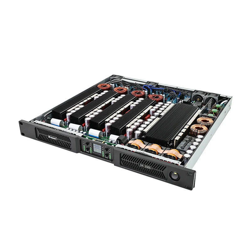 D4-3500 4-Channel Class-D Stage Power Amplifier