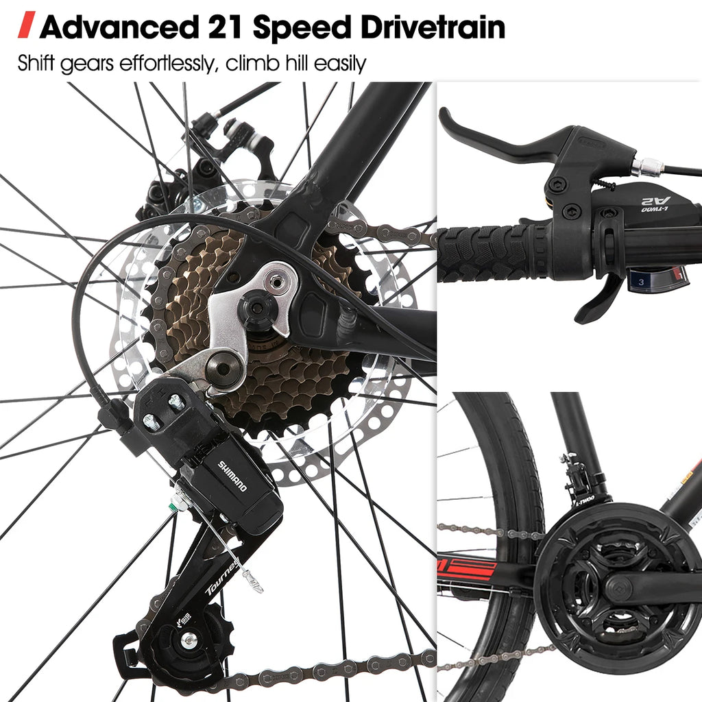 JOYKIE 700C 7-Speed Aluminum Road Bike