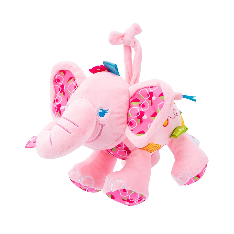 Soothing Musical Plush Elephant Toy