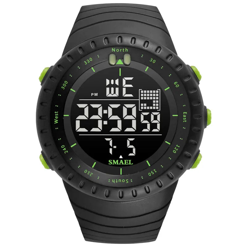 SMAEL 1237 Unisex 5BAR Sport Digital Watch