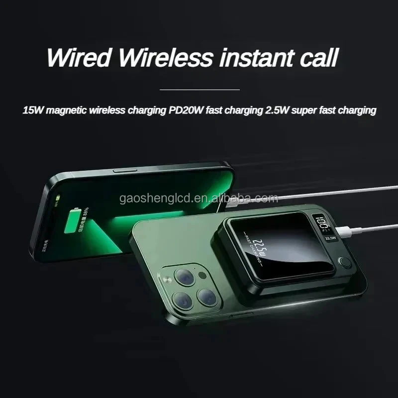 10,000mAh 22.5W Magnetic Wireless Power Bank
