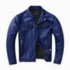 Men’s Windproof Winter Leather Jacket
