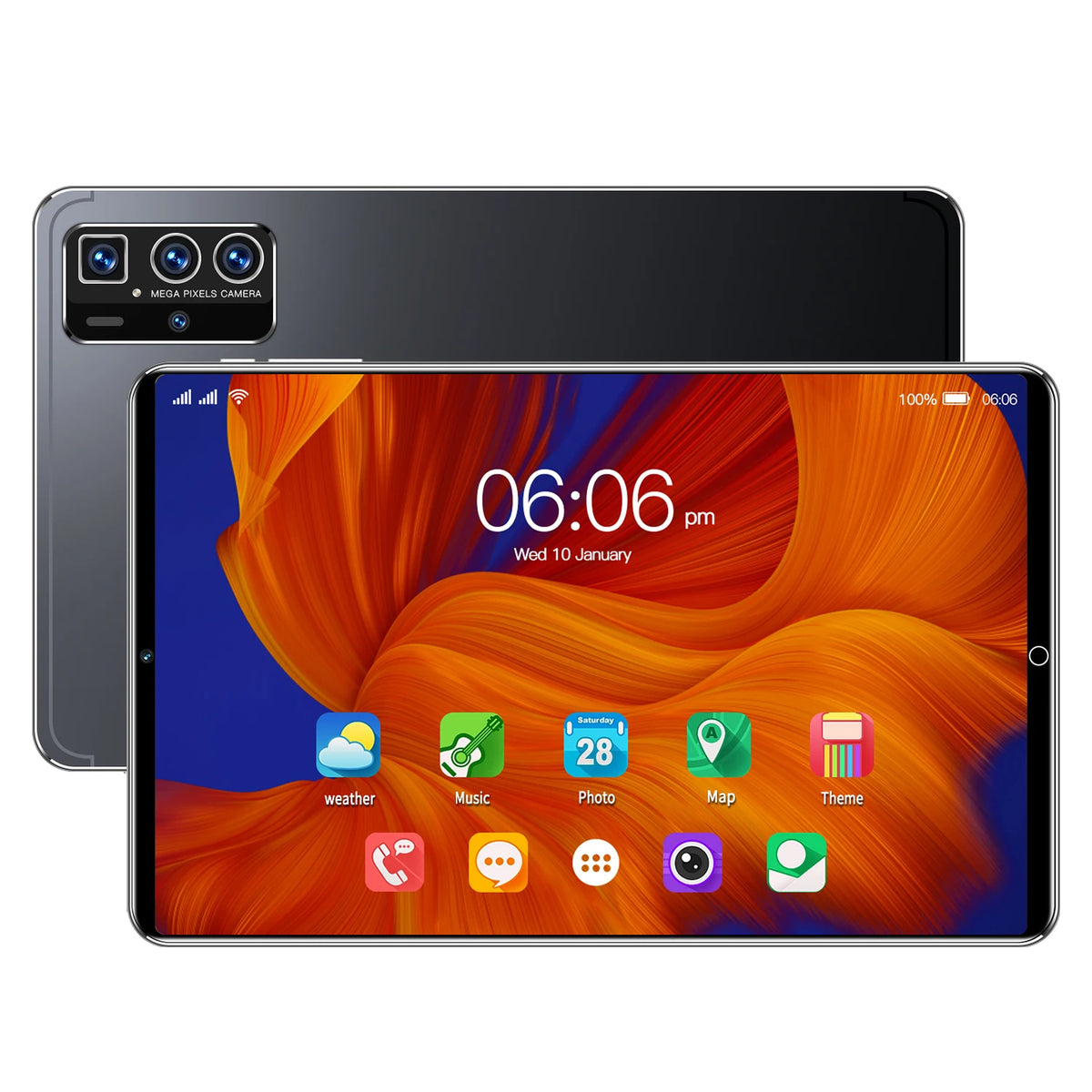 Pro14 Android 12 tablet PC with 16GB memory and 1TB storage