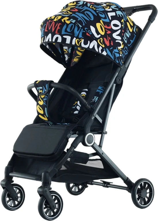 Wholesale Two-Way Baby Umbrella Stroller Lightweight Adjustable Linen Backrest One-Click Folding Safety Belt for Airplane Travel