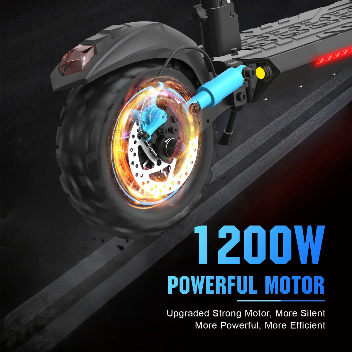 SMD S6 PRO 1200W/2400W Electric Scooter – 55 km Range
