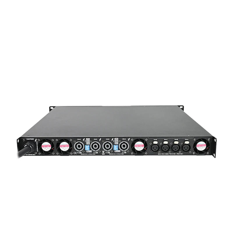 D4-3500 4-Channel Class-D Stage Power Amplifier