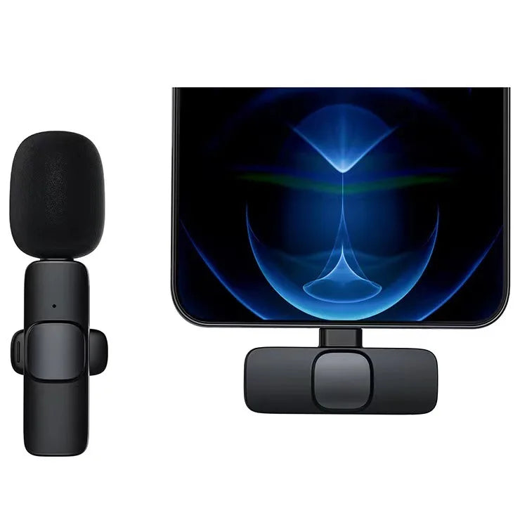 Mini Wireless Lavalier Microphone for iPhone