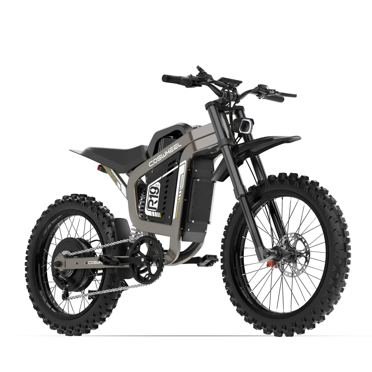 R19 72V Electric Dirt Bike – 3000W Rated / 9000W Peak
