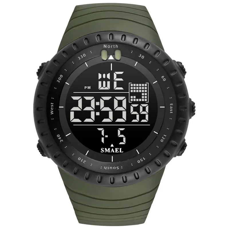 SMAEL 1237 Unisex 5BAR Sport Digital Watch