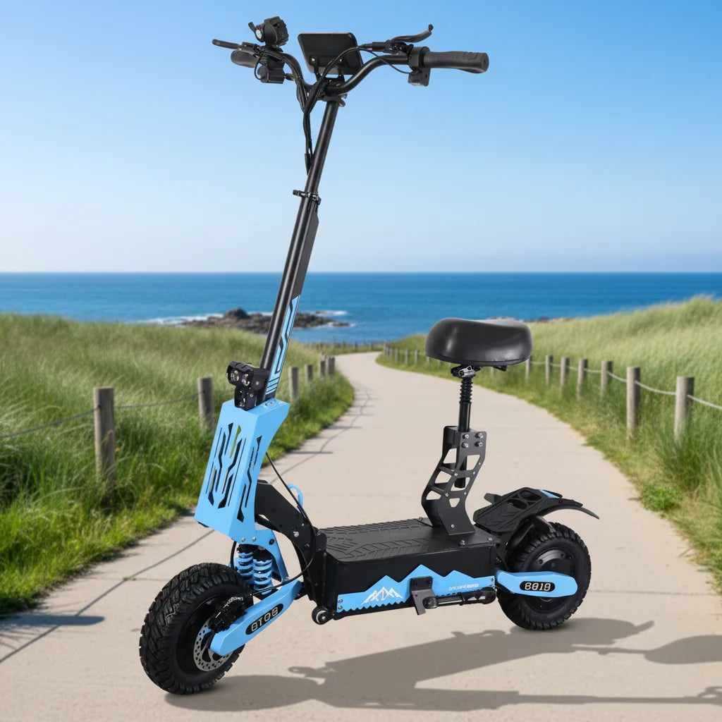Arwibon GT08 2800W Dual-Motor Electric Scooter – 50 MPH